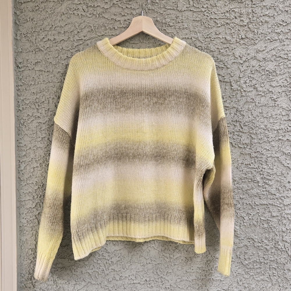 Something Navy Wool Blend Sweater - image 1